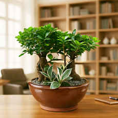 팬다벤자민분재[쌍대]